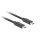 USB-C Kabel Lanberg CA-CMCM-32CU-0005-BK 0,5m USB 3.2 Gen 2 Schwarz