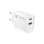 Universal Netzteil NATEC RIBERA Innen 12 V Weiß mit USB Typ C Schnellladung