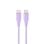 Cable USB-C Gembird CC-USB2S-CMCM-1.5M-P 1.5m 60W 480Mbps Púrpura