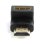 HDMI-Adapter Gembird A-HDMI90-FML Weiblich zu Männlich 90° Schwarz
