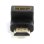 HDMI-Adapter Gembird A-HDMI90-FML Weiblich zu Männlich 90° Schwarz