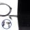 Cable de seguridad Ewent EW1239 Nano Llave Acero 1,8m Revestimiento Vinilo Negro