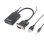 VGA zu HDMI Converter Gembird A-VGA-HDMI-01 0.15m USB Audio 1920x1080