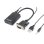 Conversor VGA a HDMI Gembird A-VGA-HDMI-01 0.15m USB Audio Resolución 1920x1080