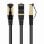 Cable de red Gembird PP8-LSZHCU-BK-0.25M Cat8 S/FTP 0.25m contactos chapados oro LSZH negro