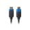 Câble HDMI Lanberg CA-HDMI-30CC-0030-BK 3m 48 Gbit/s ARC Noir