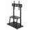 Soporte TV Gembird TVS-100F-01 de piso, acero, hasta 100", ruedas, 150kg, VESA máx 800x600mm