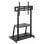 Soporte TV Gembird TVS-100F-01 de piso, acero, hasta 100", ruedas, 150kg, VESA máx 800x600mm