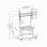 Soporte TV Gembird TVS-100F-01 de piso, acero, hasta 100", ruedas, 150kg, VESA máx 800x600mm