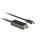 Cable USB Tipo C a HDMI Lanberg CA-CMHD-10CU-0030-BK 3m Macho/Macho Negro