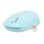 Ratón NATEC inalámbrico Bluetooth + USB 1600 DPI ambidiestro azul claro