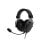 Auriculares Genesis con cable transductores 50mm micrófono desmontable negro