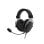 Auriculares Genesis con cable transductores 50mm micrófono desmontable negro