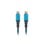 Cabo Lanberg USB4 Gen 2x2 0,5 m USB C para USB C 40 Gbit/s Preto Azul