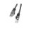 Cabo de rede Lanberg PCF6-10CC-0500-BK 5m Cat6 F/UTP FTP RJ-45 Preto