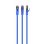 Cable de red Gembird PP6A-LSZHCU-B-1.5M 1,5m Cat6a RJ-45 Azul LSZH chapado en oro