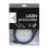 Cable de red Gembird PP6A-LSZHCU-B-1.5M 1,5m Cat6a RJ-45 Azul LSZH chapado en oro
