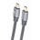 Cable HDMI Gembird CCBP-HDMI-7.5M 7,5m Tipo A 4K UHD 60Hz Chapado en Oro Gris