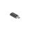 Adaptador Lanberg AD-UC-UM-01 Micro-USB 2.0 B a USB Type-C Níquel Negro