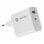 Chargeur NATEC NUC-2144 20V avec Protection Surcharge, 1 Port USB-C, Blanc