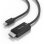 Cable conversor Aisens A125-0886 Mini DisplayPort a HDMI 4K@60Hz 1m Negro cobre alta pureza