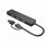 Hub NATEC Mayfly USB 3.2 Gen 1 + Gen 2 5000 Mbit/s 2 Porte Nero 0,15 m