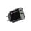 Netzteil Natec Ribera 12V AC Universal 100-240V Schnellladung Schwarz USB-C