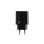 Netzteil Natec Ribera 12V AC Universal 100-240V Schnellladung Schwarz USB-C