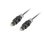 Cable óptico Lanberg CA-TOSL-10CC-0020-BK 2m Toslink macho-macho alta fidelidad