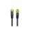 Cabo de Rede Lanberg PCF6A-10CU-0150-BK 1,5m Cat6a S/FTP Preto Alto Desempenho