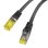 Cabo de Rede Lanberg PCF6A-10CU-0150-BK 1,5m Cat6a S/FTP Preto Alto Desempenho