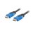 Câble HDMI Lanberg CA-HDMI-20CU-0200-BK 20m 3D 18 Gbit/s Noir