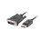 Cable DisplayPort a DVI-D Lanberg CA-DPDV-10CU-0018-BK 1,8m Full HD Macho-Macho