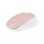 Maus NATEC Harrier 2 kabellos Bluetooth 1600 DPI rosa weiß