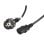 Cavo Lanberg CA-C13C-11CC-0030-BK 3m C13 accoppiatore CEE7/7 Cavo Alimentazione Cavo Lanberg CA-C13C-11CC-0030-BK 3m C13 accoppiatore CEE7/7 Cavo Alimentazione