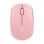 Souris NATEC STORK Ambidextre Bluetooth + USB Type-A 1600 DPI Rose