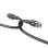 Cable USB-C Hyper HJ4002BKGL 2m USB 2.0 Transferencia 0,48Gbit/s Negro