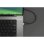 Cable USB-C Hyper HJ4002BKGL 2m USB 2.0 Transferencia 0,48Gbit/s Negro