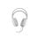 Auriculares Genesis con cable, micrófono, iluminación RGB y drivers 50mm en blanco