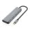 Hub AISENS A109-0763 4 Ports USB 3.2 Gen1 5Gbps Aluminium Gris 15cm