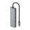 Hub AISENS A109-0763 4 Ports USB 3.2 Gen1 5Gbps Aluminium Gris 15cm