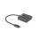 Adaptador Lanberg AD-UC-HD-01 USB Tipo C 3.2 Gen 1 a HDMI 1920x1200 ABS Negro 0,15m