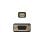 Adattatore video Aisens A125-0362 Mini DisplayPort VGA 2m Oro 24K Nero