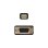 Kabel Konverter Mini DisplayPort zu VGA AISENS A125-0362 2m Schwarz Gold