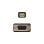 Kabel Konverter Mini DisplayPort zu VGA AISENS A125-0362 2m Schwarz Gold