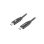 Cavo USB C Lanberg CA-CMCM-40CU-0010-BK 1m USB 2.0 0,48 Gbit/s Nero Cavo USB C Lanberg CA-CMCM-40CU-0010-BK 1m USB 2.0 0,48 Gbit/s Nero