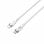 USB-C-Kabel HYPER HJ4002WHGL 2m USB 2.0 0,48 Gbit/s Weiß USB-C-Kabel HYPER HJ4002WHGL 2m USB 2.0 0,48 Gbit/s Weiß