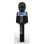 Micrófono Gembird MICBT-01-BK inalámbrico Bluetooth con altavoz integrado y control por botones