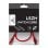 Cavo Gembird PP6A-LSZHCU-R-0.5M Cat6a S/FTP RJ-45 Rosso 0,5m Cavo di Rete