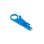 Aislamiento protector Lanberg NT-0103 22g Agarradera Plástico Azul Blister